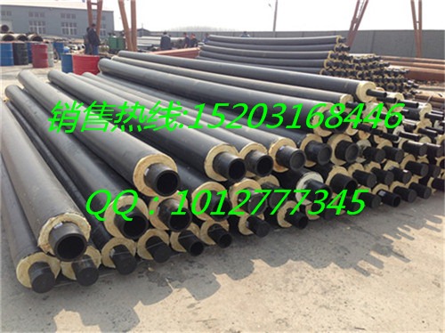 邢臺市聚氨酯黑黃夾克管/預(yù)制聚氨酯保溫管/直埋保溫管道價格