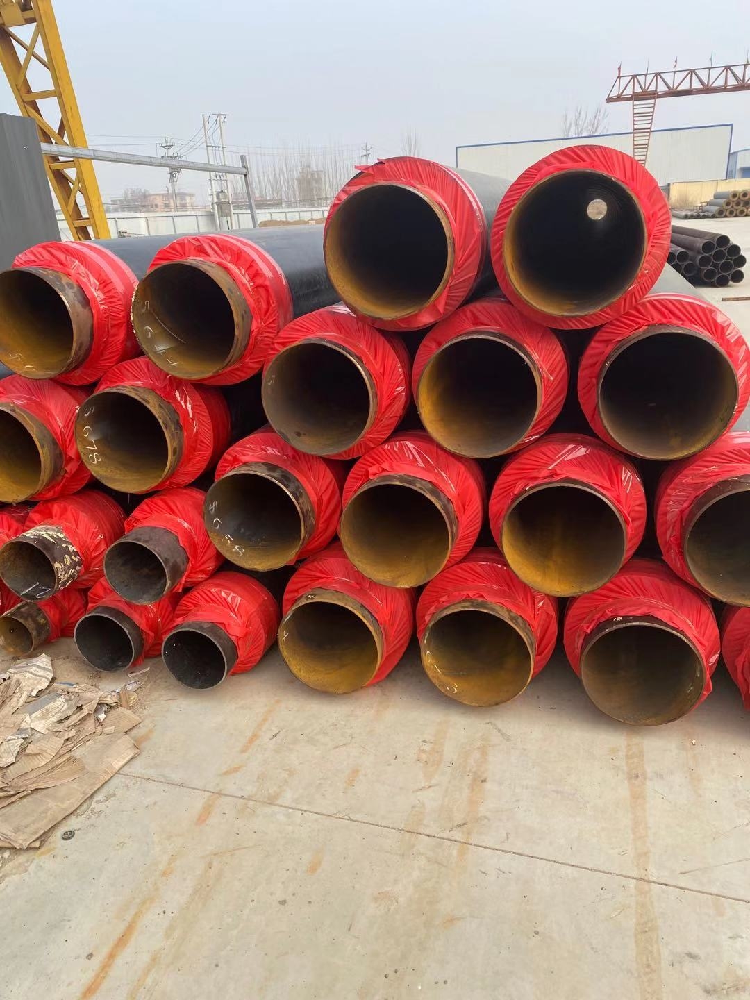 大小型號各類聚氨酯直埋發(fā)泡保溫管鋼管貨源充足批發(fā)