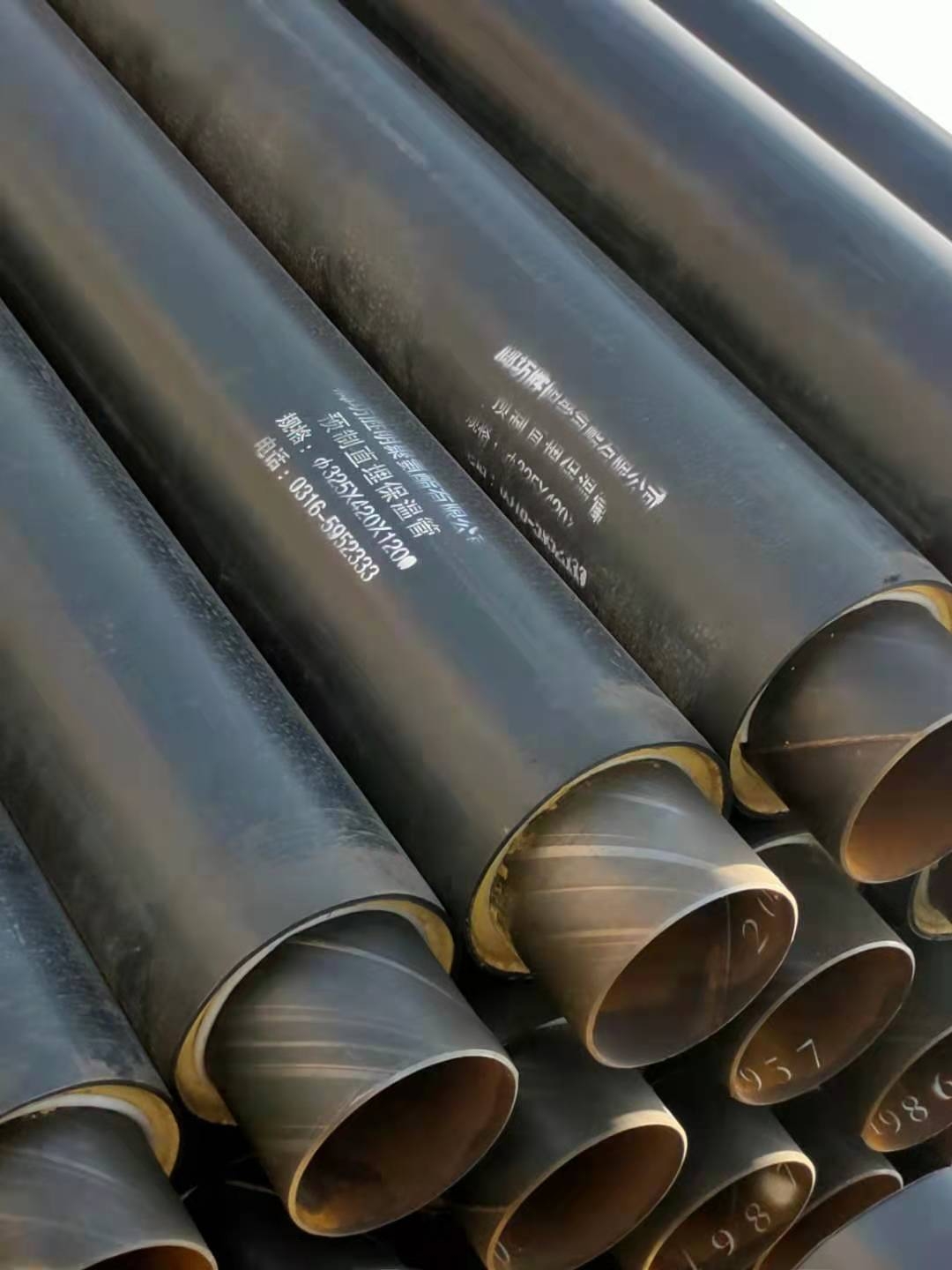 河北聚氨酯直埋發(fā)泡保溫管集中供熱保溫管實(shí)體生產(chǎn)商家